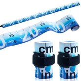 Front view of Fish Ruler Measuring Tape 2 Pack 36in/90cm